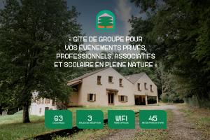 La Donaclaudré - Gîte de groupe exceptionnel pour rassemblements en pleine nature