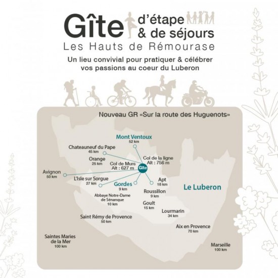 Gîte d'étape et de séjours les Hauts Remourase
