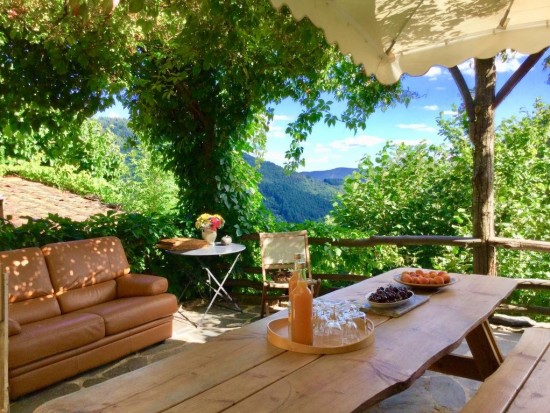 Gîte Terrasses des Boutisses Vanille et Nicolas